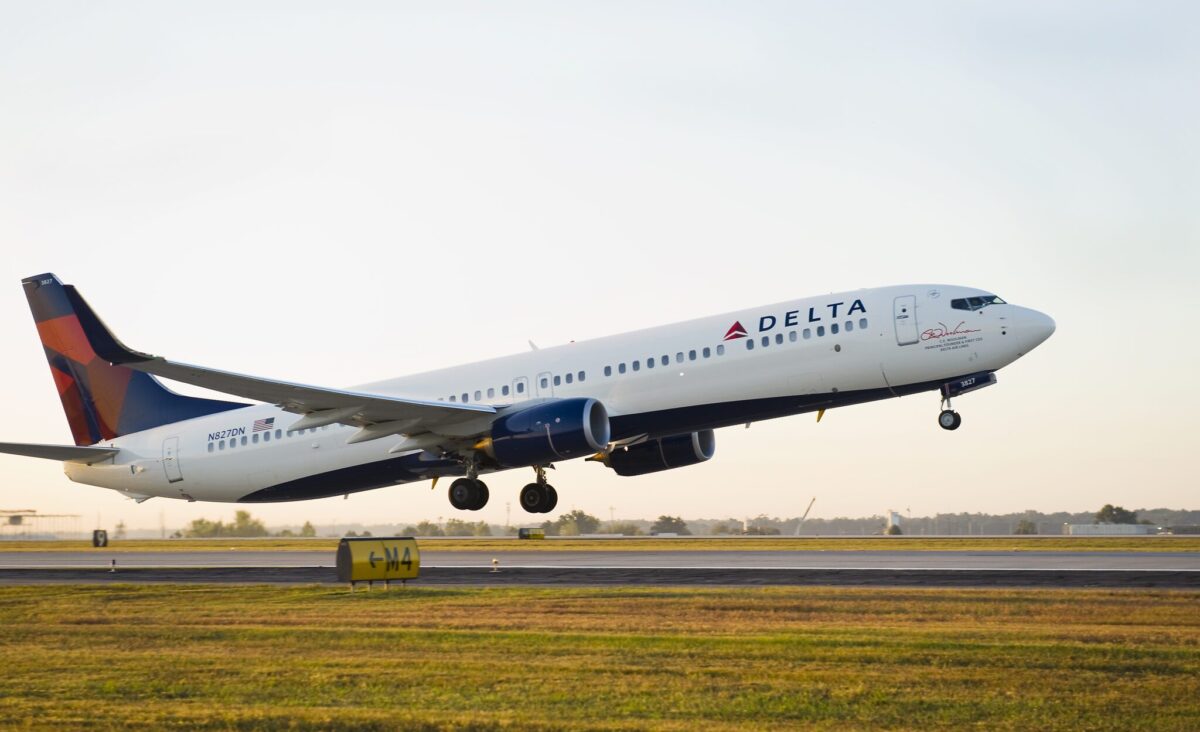 A Delta Boeing 737-900ER