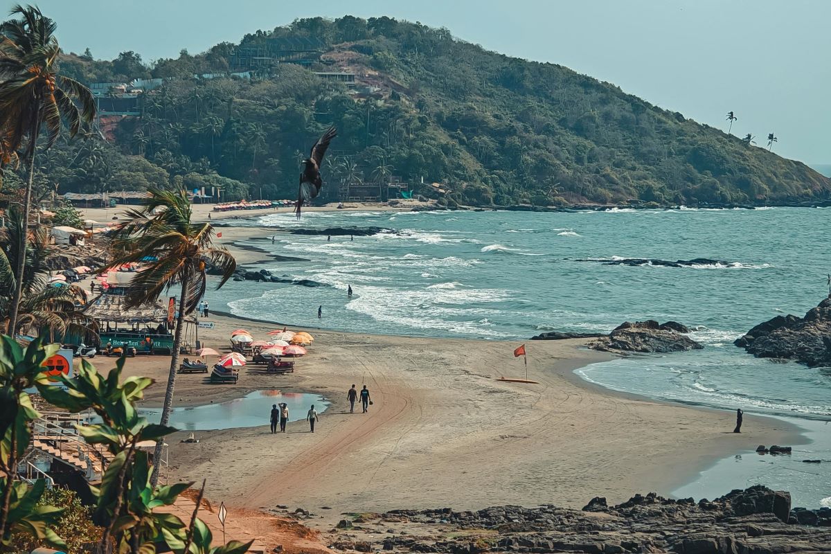 Image: Vagator beach in Goa, India.