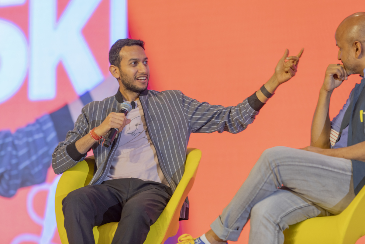 Ritesh Agarwal, CEO of Oyo, at the Skift India Summit 2024.