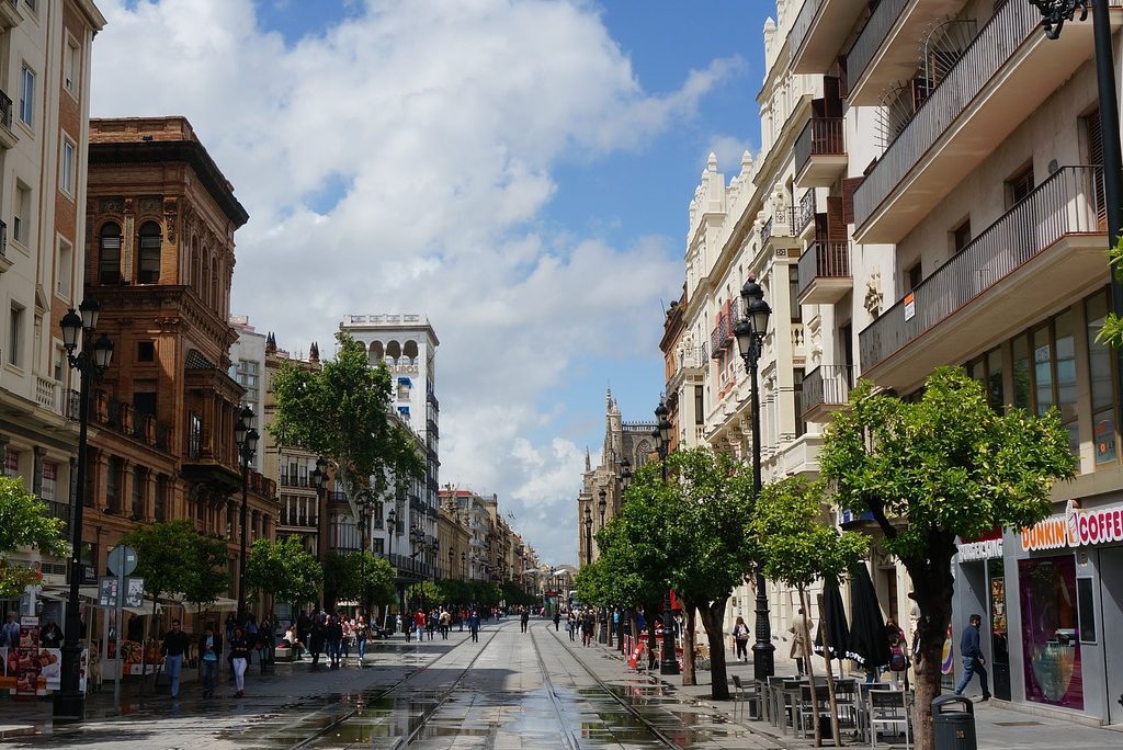 A street in Barcelona