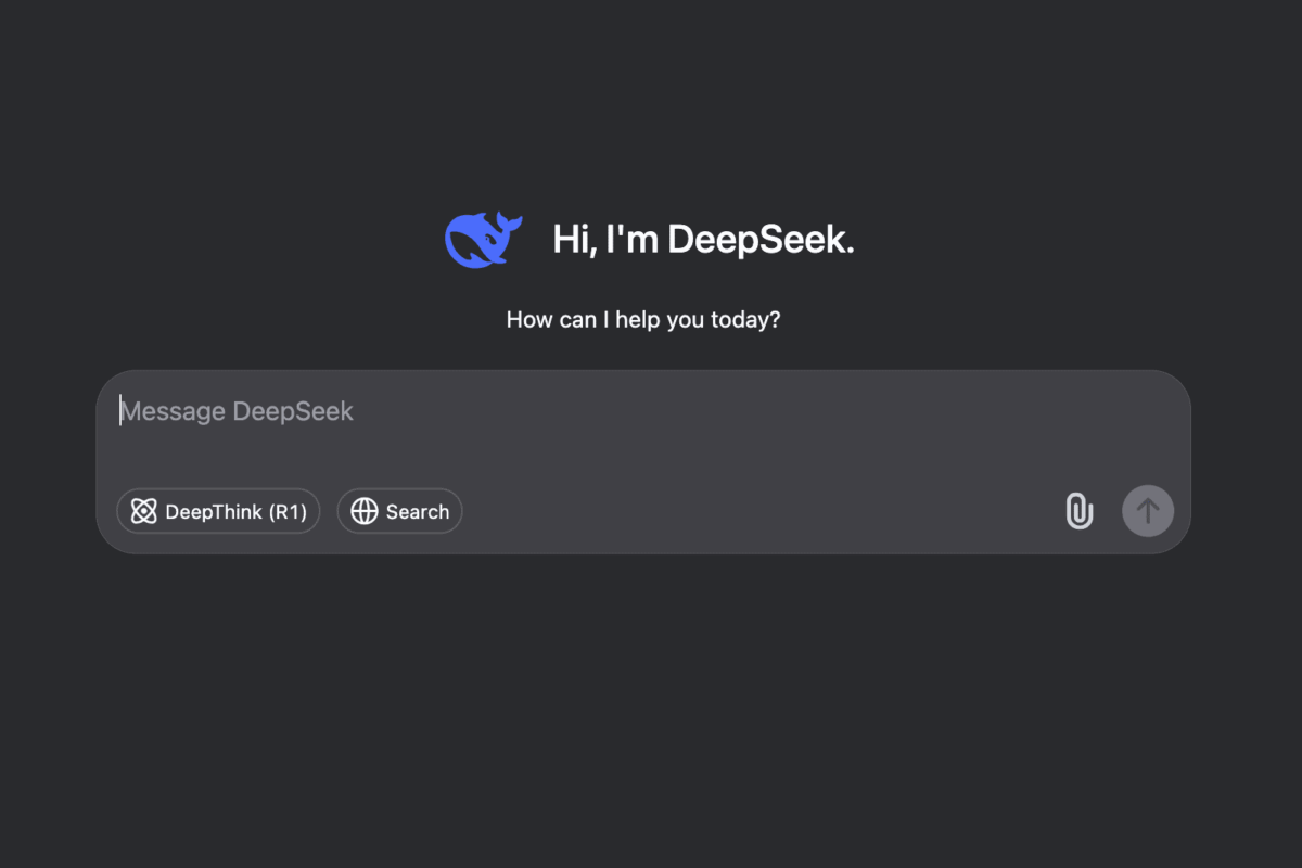 DeepSeek AI search engine